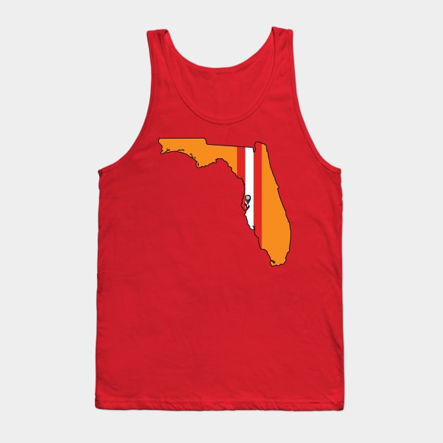 Tampa Bay Football (Throwback) Tank Top by doctorheadly